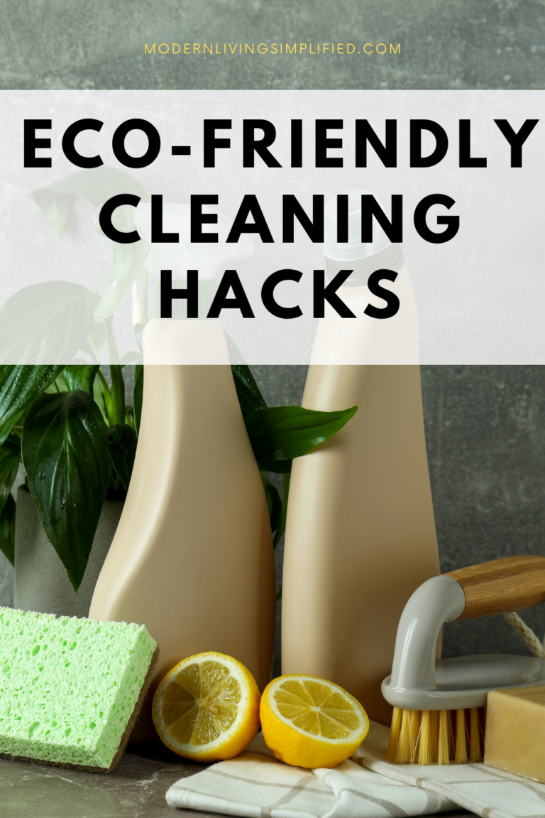 Green cleaning with lemon and other eco-friendly cleaning hacks